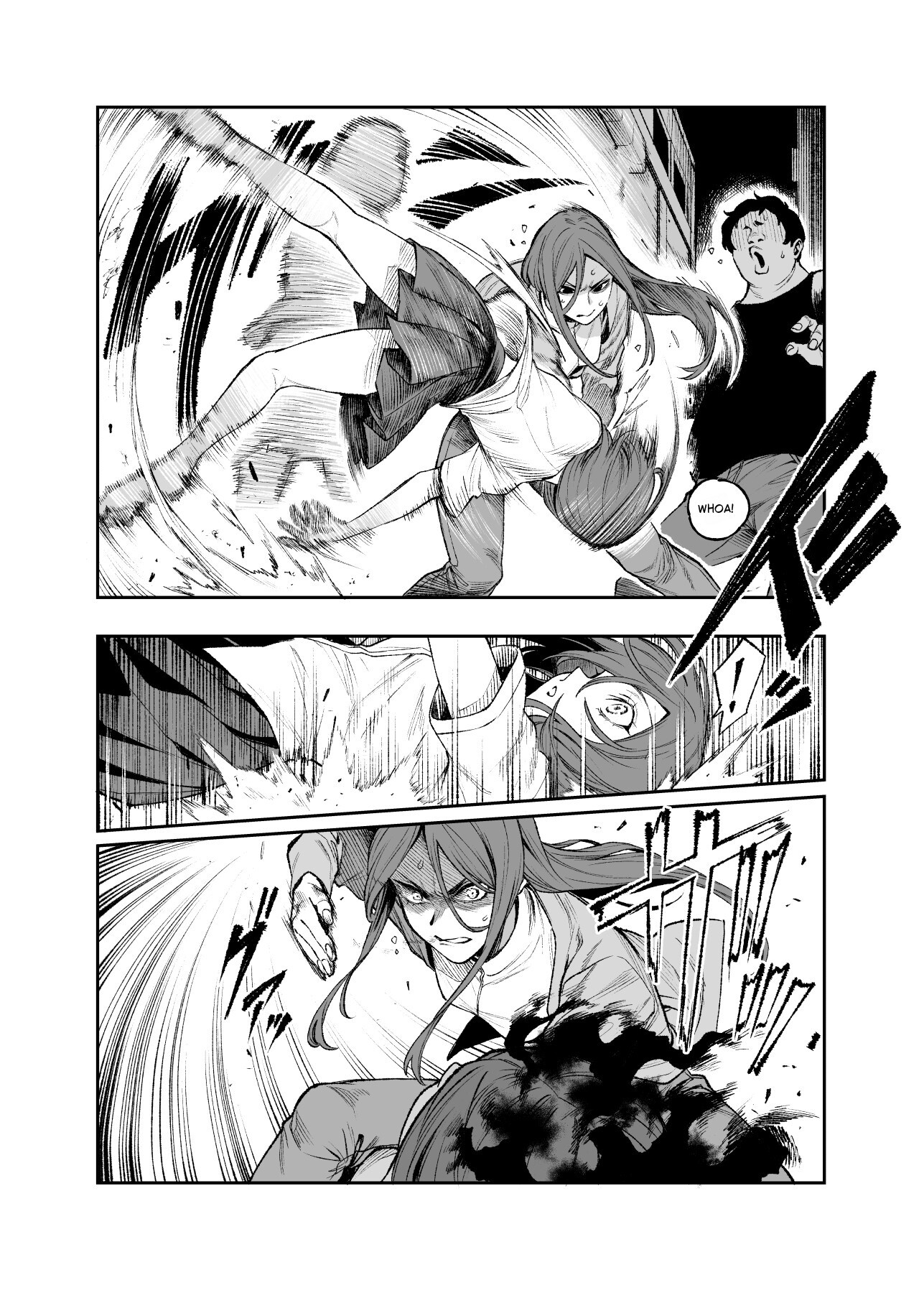Hentai Manga Comic-Daily Life of a Low-Ranking Male Staff Member in the Anti-Shadow Special Forces EX1-Read-51